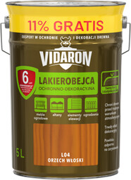 Lakierobejca orzech włoski L04 5 l VIDARON