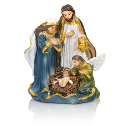 Szopka bożonarodzeniowa - Święta Rodzina - 8 cm