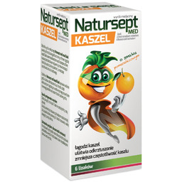 Natursept Med Gardło Lizaki o smaku tutti-frutti, 6