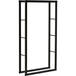 Vorel STOJAK STALOWY NA DREWNO KOMINKOWE 80X25X150CM