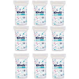 Kindii Pure, Bawełniane Płatki Dla Niemowląt, 540 Płatków