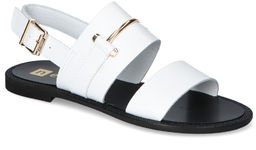 Sandały Nessi 21056 Białe lico