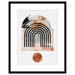 Obraz Abstract I 40x50cm copper, 40 x 50