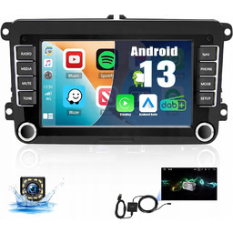 Radio samochodowe android Hikity do Vw Skoda Carplay