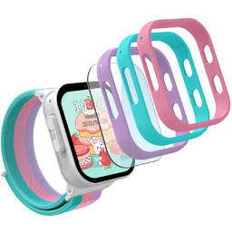 Kiano, smartwatch Watch Joy Unicorn, 4G, LTE, wymienne