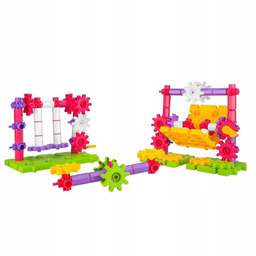 Klocki Pink, 110 elementów Korbo