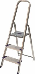 Aluminiowa drabina Maxi 120 3 stopnie szerokości 120