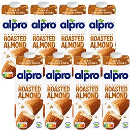 Alpro Migdałowe 1L Zestaw X8