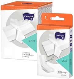 Matopat SOFT Plaster z opatrunkiem do cięcia 6cm