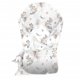 Rożek Becik Niemowlęcy Bawełniany Liski