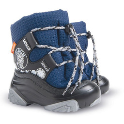 Czarne śniegowce dziecięce wiązane Snow Ride NB