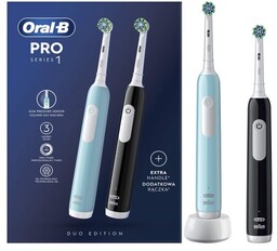 Oral-B Szczoteczka elektryczna PRO1 zestaw 2-pack CrossAction -