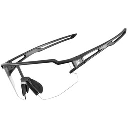 Okulary rowerowe Rockbros 10175 fotochromowe UV400 - czarne