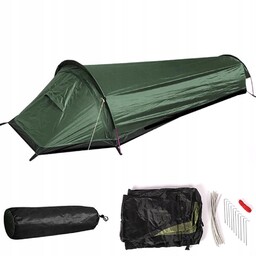 Namiot Jednoosobowy 1 Osobowy Turystyczny Wodoodporny Przenośny 220X50