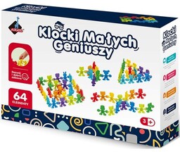ASKATO Klocki plastikowe Klocki małych geniuszy 125206
