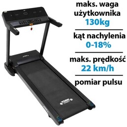 YORK FITNESS Bieżnia elektryczna HT9 2940W 22 km/h