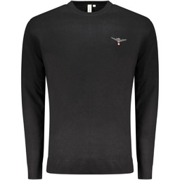 CZARNA MĘSKA KOSZULKA AKADEMII WOJSKOWEJ