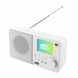Radioodbiornik Radio cyfrowe Jvc RA-E611W-DAB Fm Dab+ Led