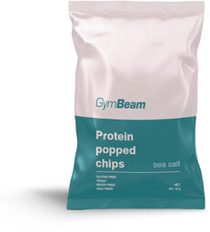 GymBeam Chipsy białkowe 40 g sól morska