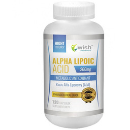 Wish Alpha Lipoic Acid 200 mg, 120 kapsułek