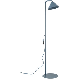 Lampa podłogowa stalowa Niebieska 141cm CONO NAVY