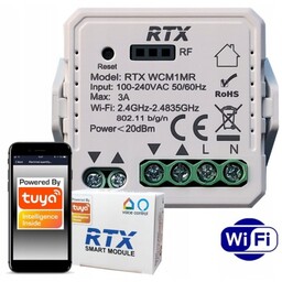 Sterownik rolet RTX TUYA WiFi + RF mini