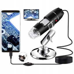 Mikroskop Cyfrowy Usb 1000x Lupa Kamera 8 Led