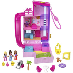 Polly pocket barbie dreamhouse zestaw kompaktowy hwp11