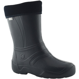 Piankowe kalosze dziecięce ocieplane Befado 162Q103 Granatowy