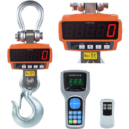 Waga hakowa profesjonalna z pilotem i czytnikiem