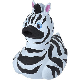 Wild Republic Gumowa Kaczka Zebra, Prezent dla Dzieci,