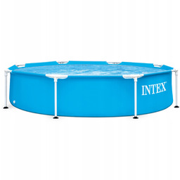 Basen stelażowy ogrodowy okrągły Intex 244 x 51
