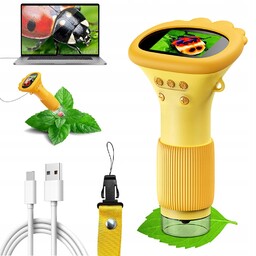 Mikroskop Kieszonkowy Dla Dzieci, Zabawka Mikroskop Mobilny