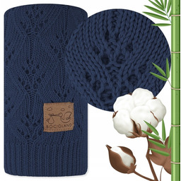 Kocyk Bambusowy Ażurowy niemowlęcy kocyk dla niemowląt Bocioland