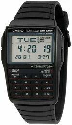 ZEGAREK MĘSKI CASIO VINTAGE DATABANK DBC-32-1A + BOX