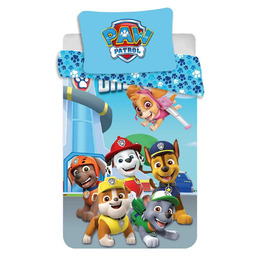 Jerry Fabrics Pościel bawełniana 100x135 Psi Patrol 7520