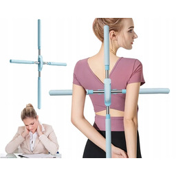 54-86CM Praktyczna Korekta Postawy Drążek Treningowy Różowy Kij