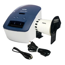 Drukarka etykiet Brother QL-600B 300 DPI do 62