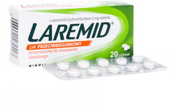 Laremid 2 mg lek przeciwbiegunkowy, 20 tabletek