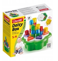 QUERCETTI UKŁADANKA DAISY BOX CHUNKY PEGS 28 EL.
