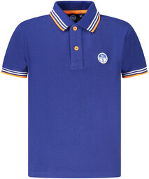 NORTH SAILS POLO KRÓTKI RĘKAW DZIECIĘCE NIEBIESKIE
