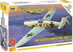 Zvezda 500787302-1:72 WWII Niemiecki samolot myśliwski z nożycami