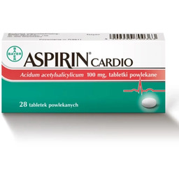 Aspirin Cardio 100 mg 28 Tabletek