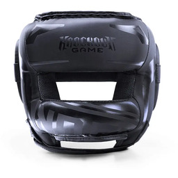 Ground Game Kask Bokserski Z Szyną Stripe Black