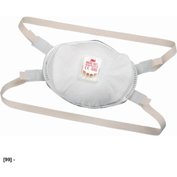 3M 8835 FFP3 R D - półmaska