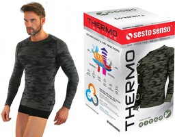 Koszulka termiczna męska Thermo active bezszwowa długi ręka