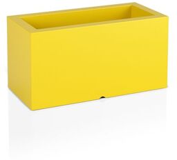Donica Lungo 38 cm żółta