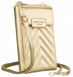 Listonoszka portfel 4U Cavaldi M-10 złota