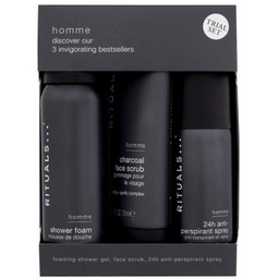 Rituals Homme 3 Invigorating Bestsellers zestaw pianka pod