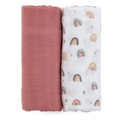 Petite&Mars Misty pieluchy wielorazowe Rose Rainbows 120 x